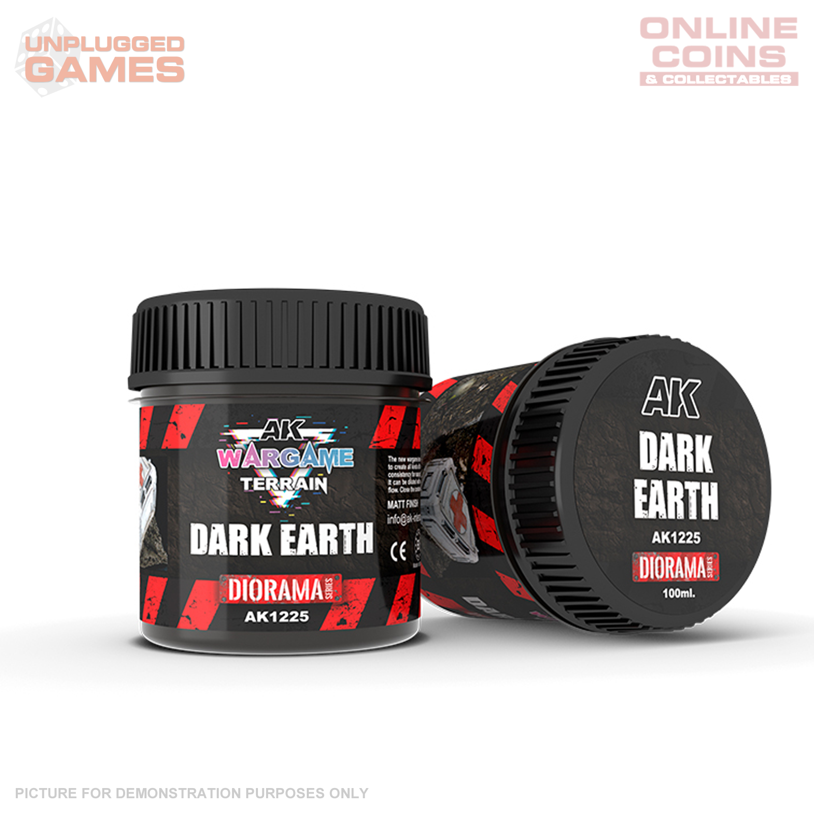 AK Interactive - Terrains - Dark Earth 100ml